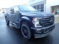 2021 Agate Black Ford F250 Super Duty Lariat Crew Cab 4x4  photo #8