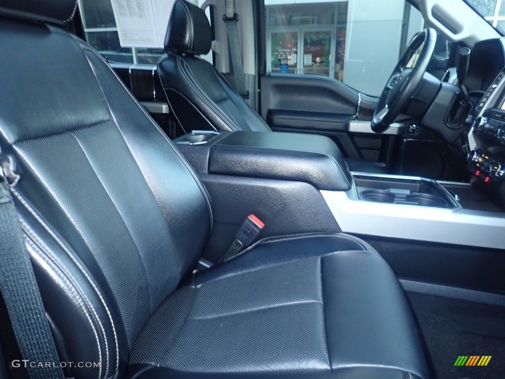 2021 F250 Super Duty Lariat Crew Cab 4x4 - Agate Black / Black photo #10