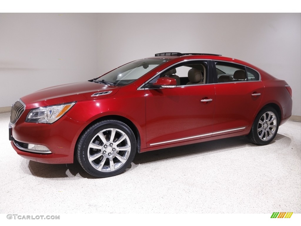 Crystal Red Tintcoat 2014 Buick LaCrosse Premium Exterior Photo #145392388