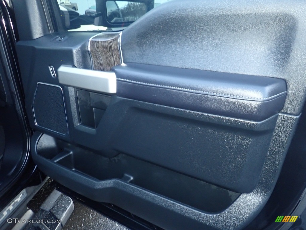 2021 F250 Super Duty Lariat Crew Cab 4x4 - Agate Black / Black photo #15