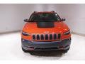 2021 Spitfire Orange Jeep Cherokee Traihawk 4x4  photo #2