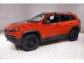 Spitfire Orange 2021 Jeep Cherokee Traihawk 4x4 Exterior