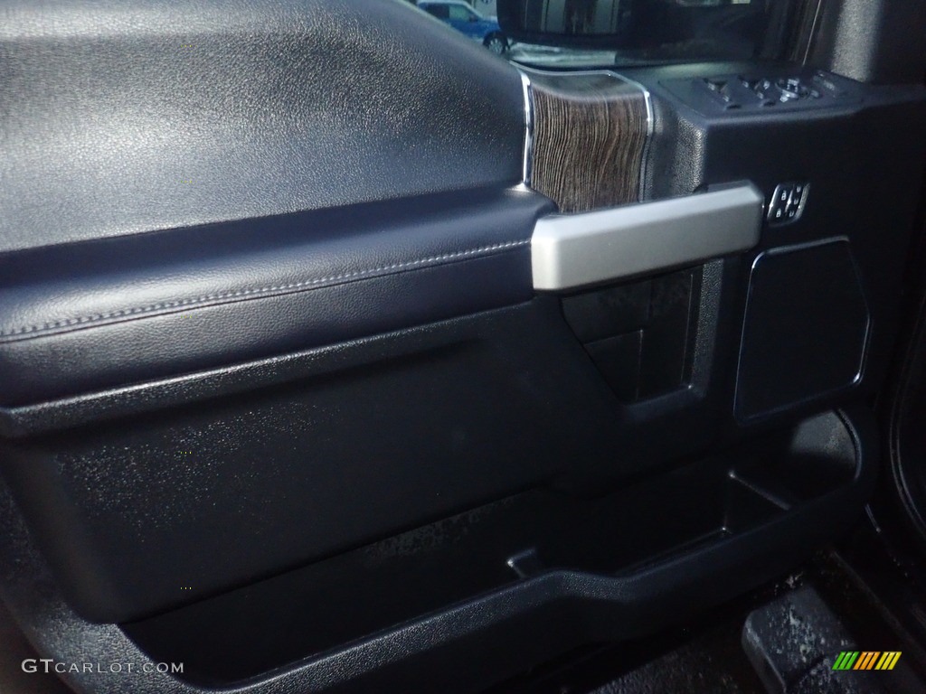 2021 F250 Super Duty Lariat Crew Cab 4x4 - Agate Black / Black photo #21