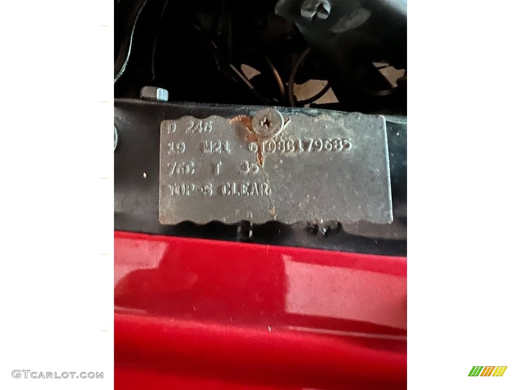 1966 Ford Mustang Convertible Info Tag Photo #145392628