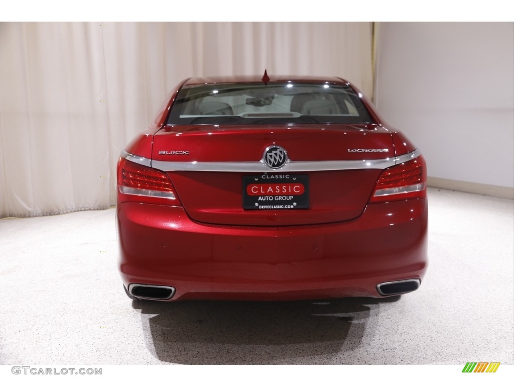 2014 LaCrosse Premium - Crystal Red Tintcoat / Light Neutral photo #19
