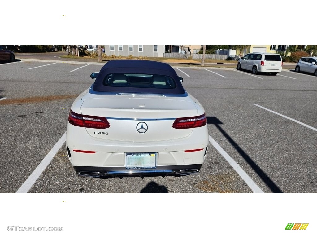 2020 E 450 Cabriolet - Polar White / Macchiato Beige/Espresso photo #7