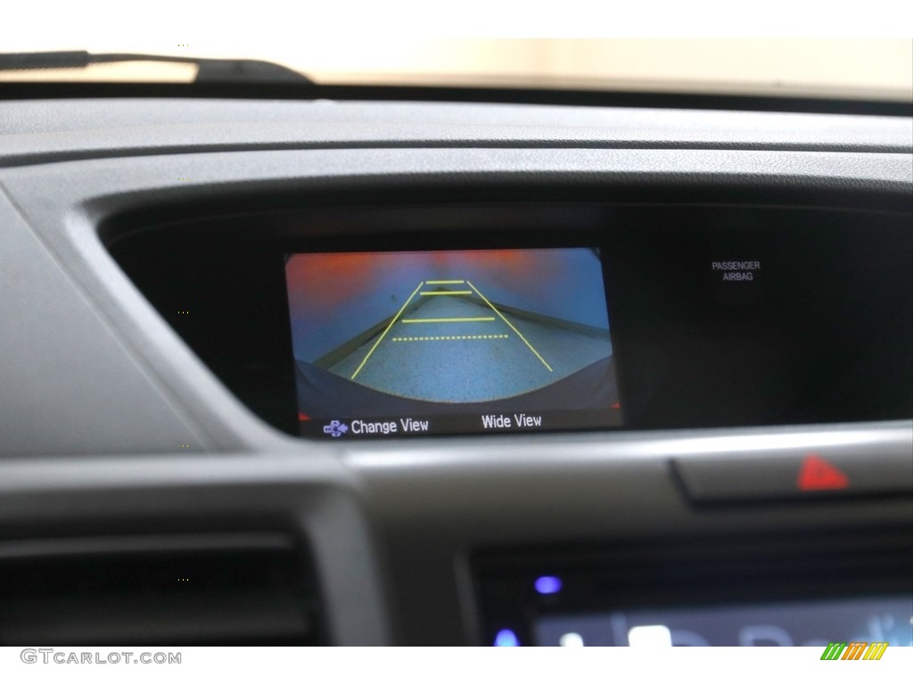 2014 CR-V EX-L AWD - Twilight Blue Metallic / Gray photo #12