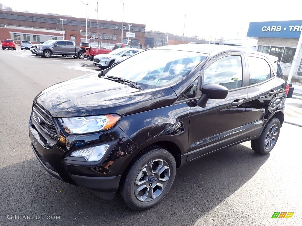 Shadow Black 2022 Ford EcoSport S 4WD Exterior Photo #145393306