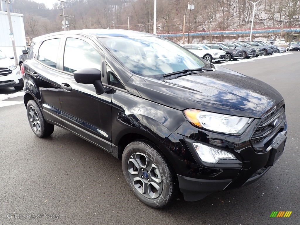 Shadow Black 2022 Ford EcoSport S 4WD Exterior Photo #145393504