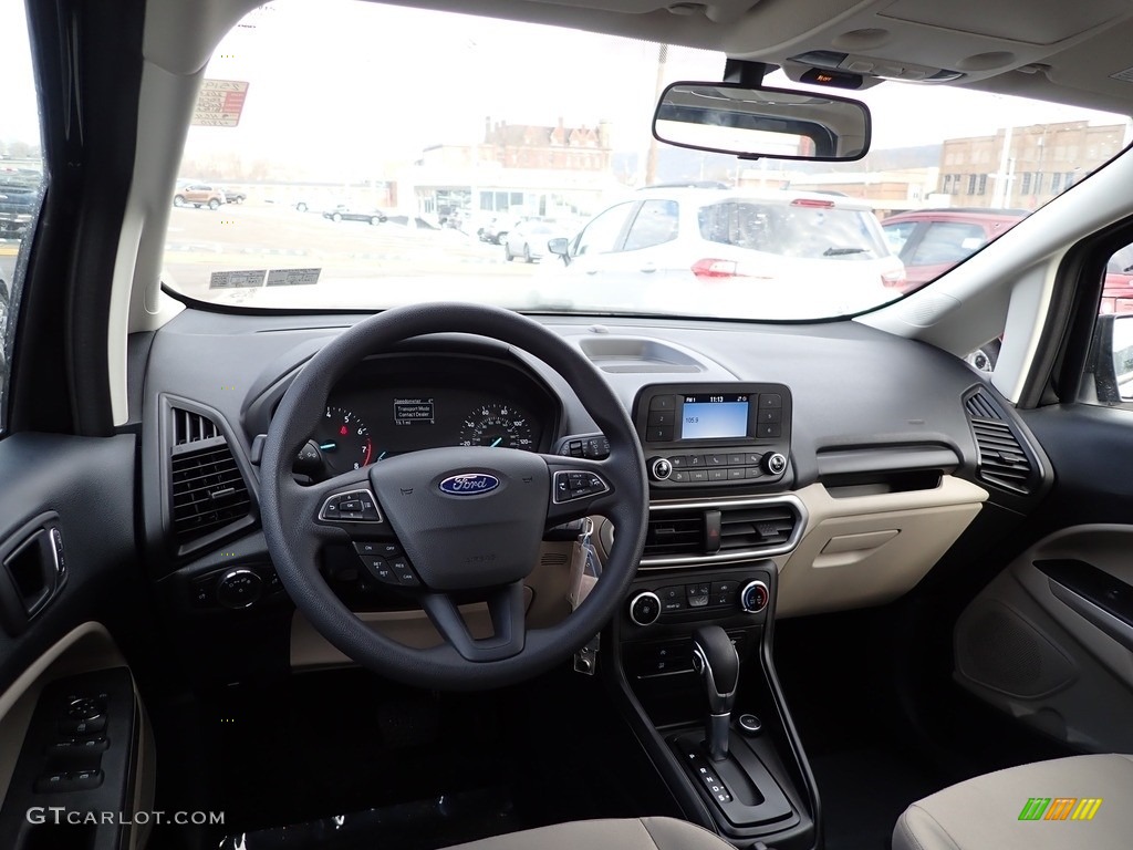 2022 Ford EcoSport S 4WD Medium Stone Dashboard Photo #145393651