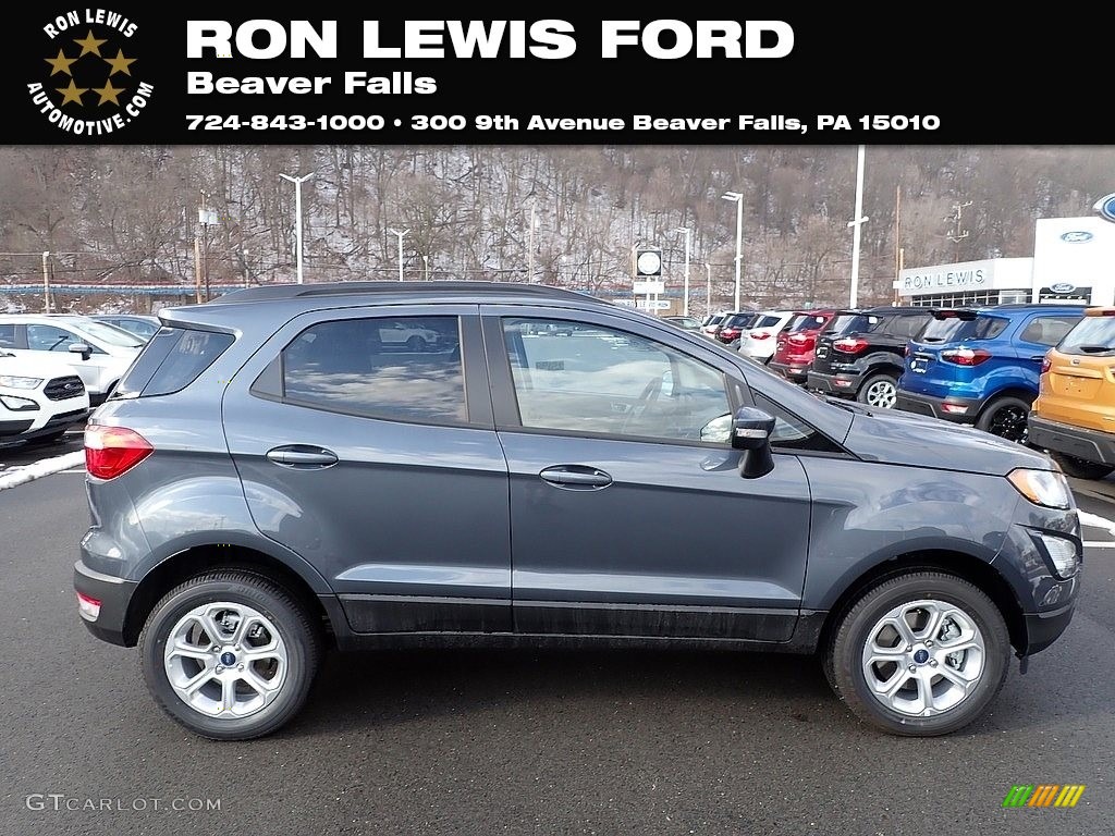 2022 EcoSport SE 4WD - Smoke Metallic / Black photo #1