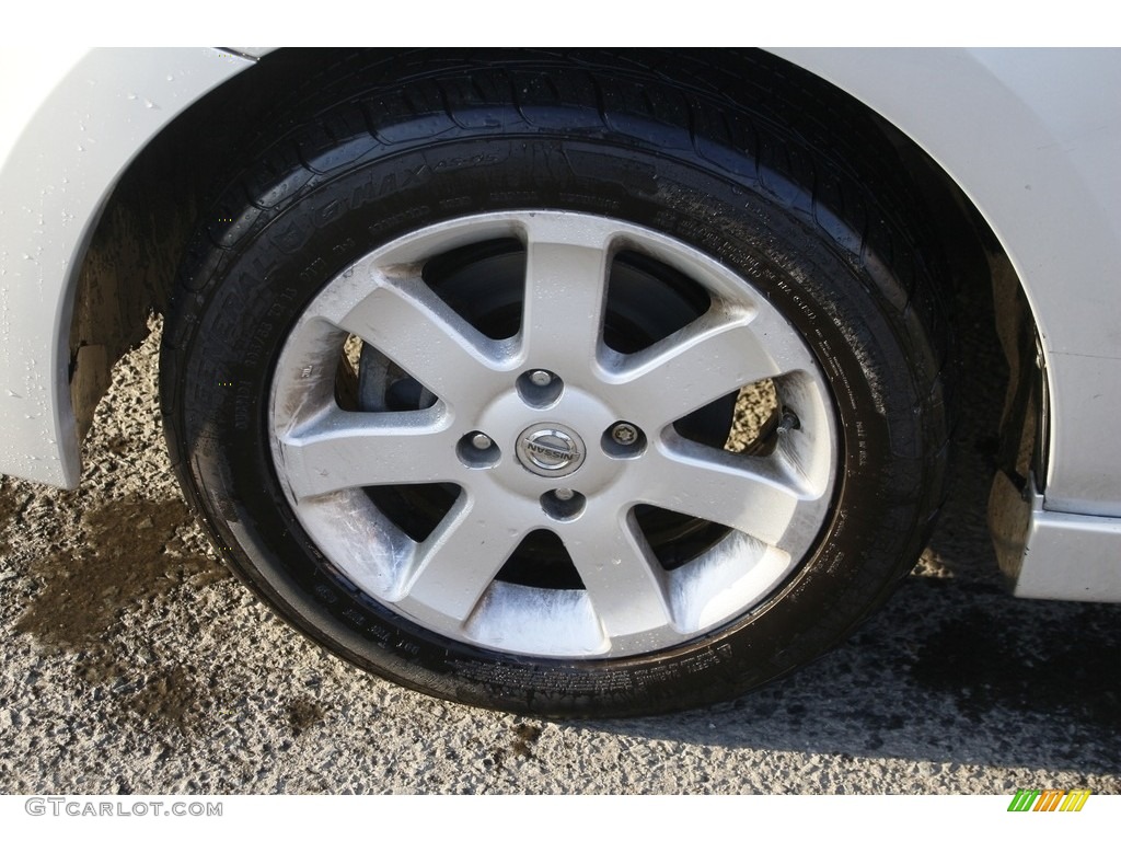 2011 Sentra 2.0 SR - Brilliant Silver Metallic / Charcoal photo #20