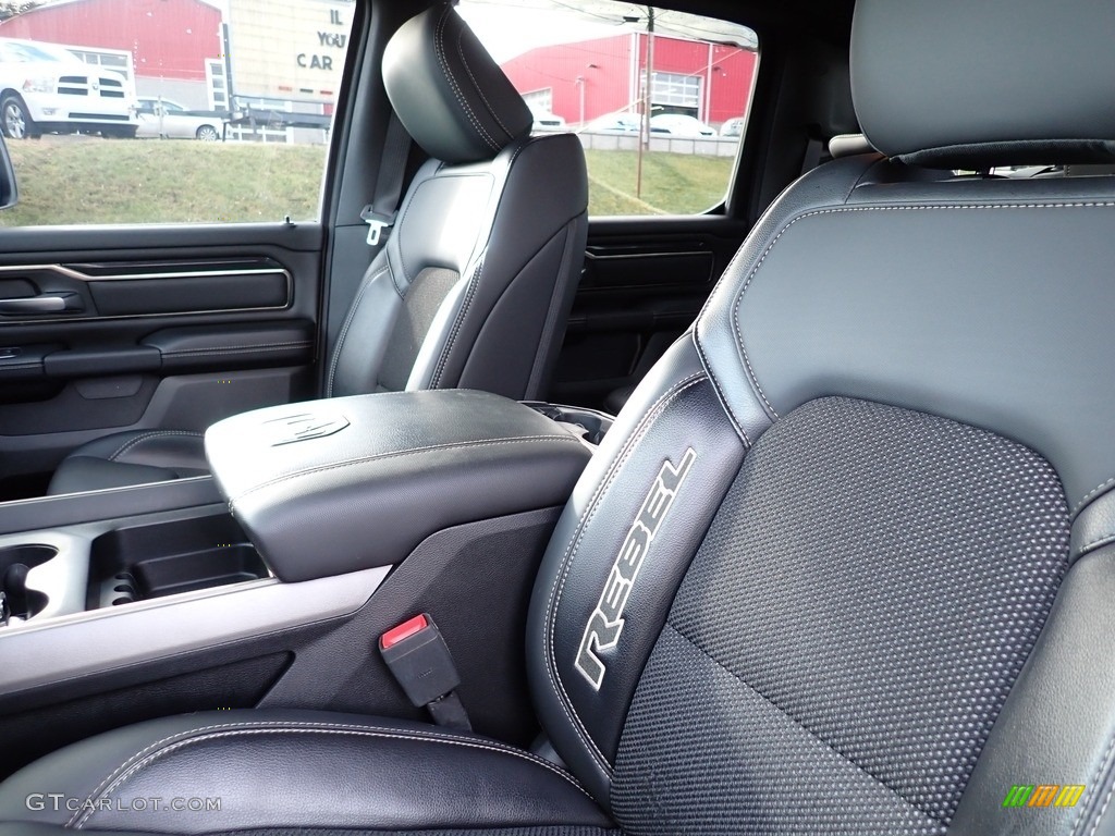 2021 Ram 1500 Rebel Crew Cab 4x4 Front Seat Photo #145395762