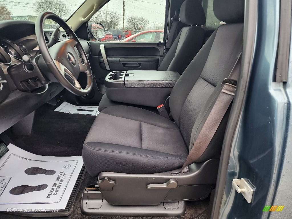 Light Titanium/Dark Titanium Interior 2013 GMC Sierra 1500 SLE Regular Cab 4x4 Photo #145395864