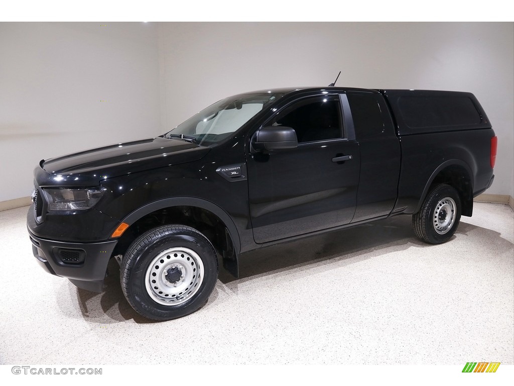 Shadow Black Metallic 2021 Ford Ranger XL SuperCab Exterior Photo #145395930