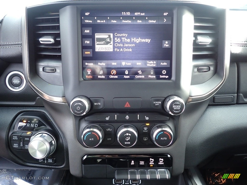 2021 Ram 1500 Rebel Crew Cab 4x4 Controls Photo #145395949