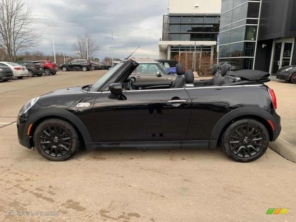Midnight Black Metallic 2020 Mini Convertible Cooper S Exterior Photo #145396296