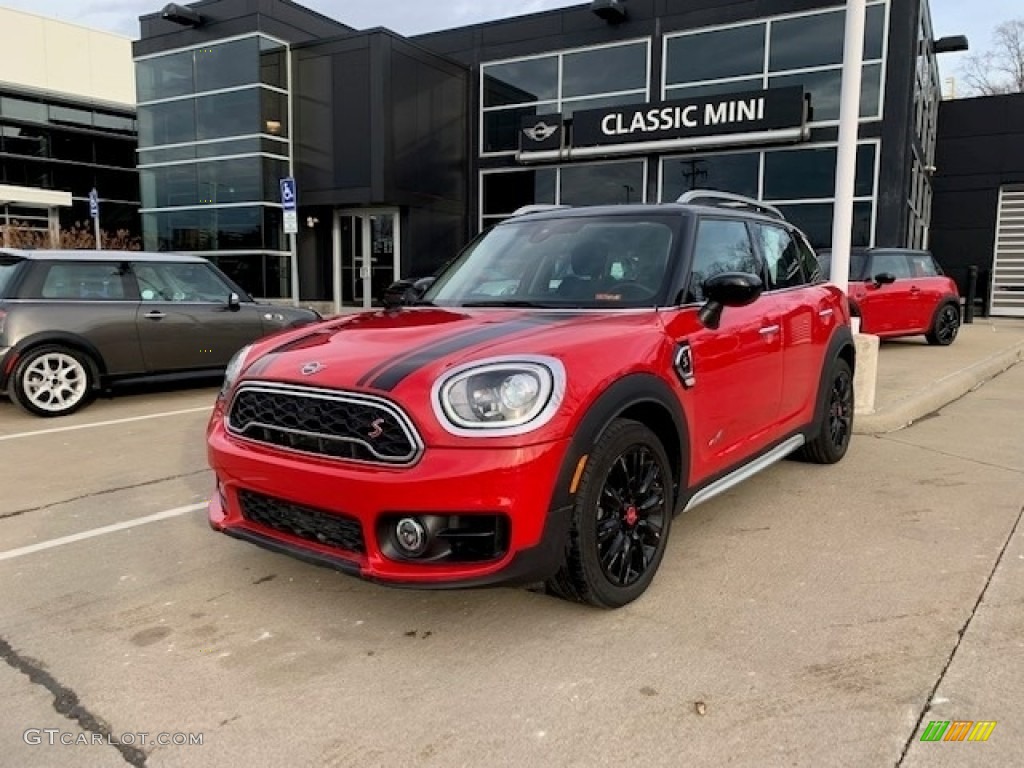 2020 Countryman Cooper S All4 - Chili Red / Carbon Black photo #1