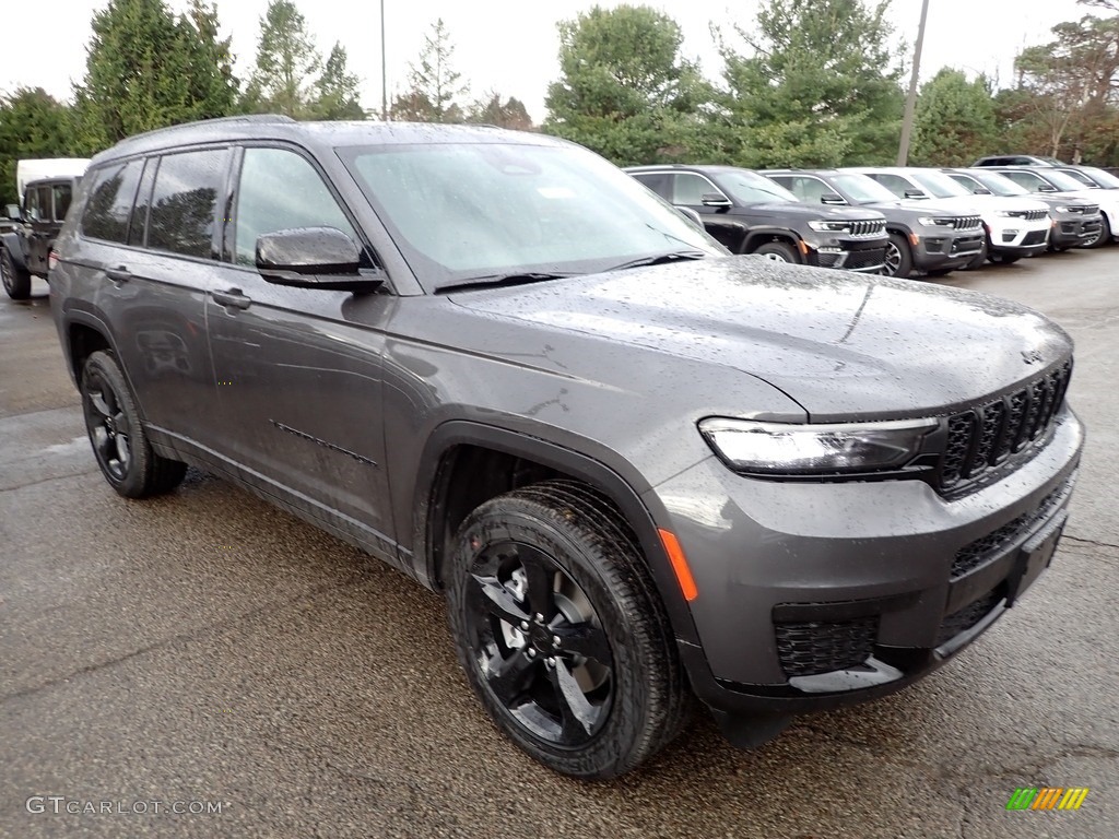 2023 Grand Cherokee L Altitude 4x4 - Baltic Gray Metallic / Global Black photo #7