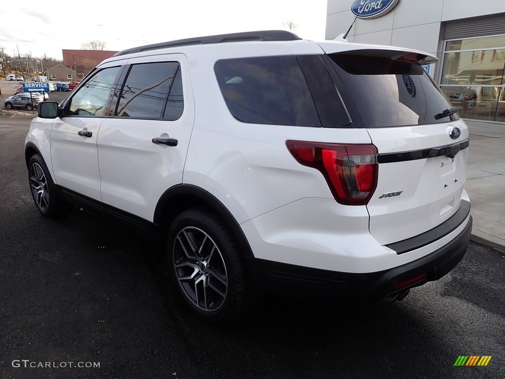 2019 Explorer Sport 4WD - White Platinum / Medium Black photo #3