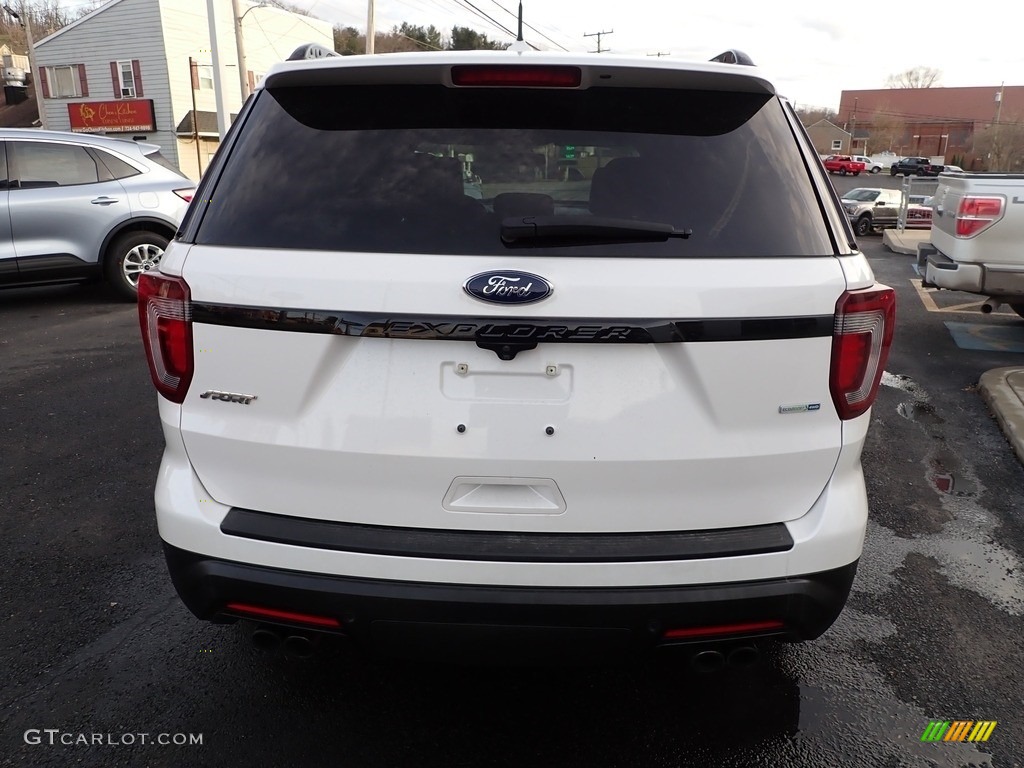 2019 Explorer Sport 4WD - White Platinum / Medium Black photo #4