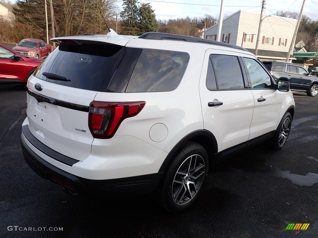 2019 Explorer Sport 4WD - White Platinum / Medium Black photo #5