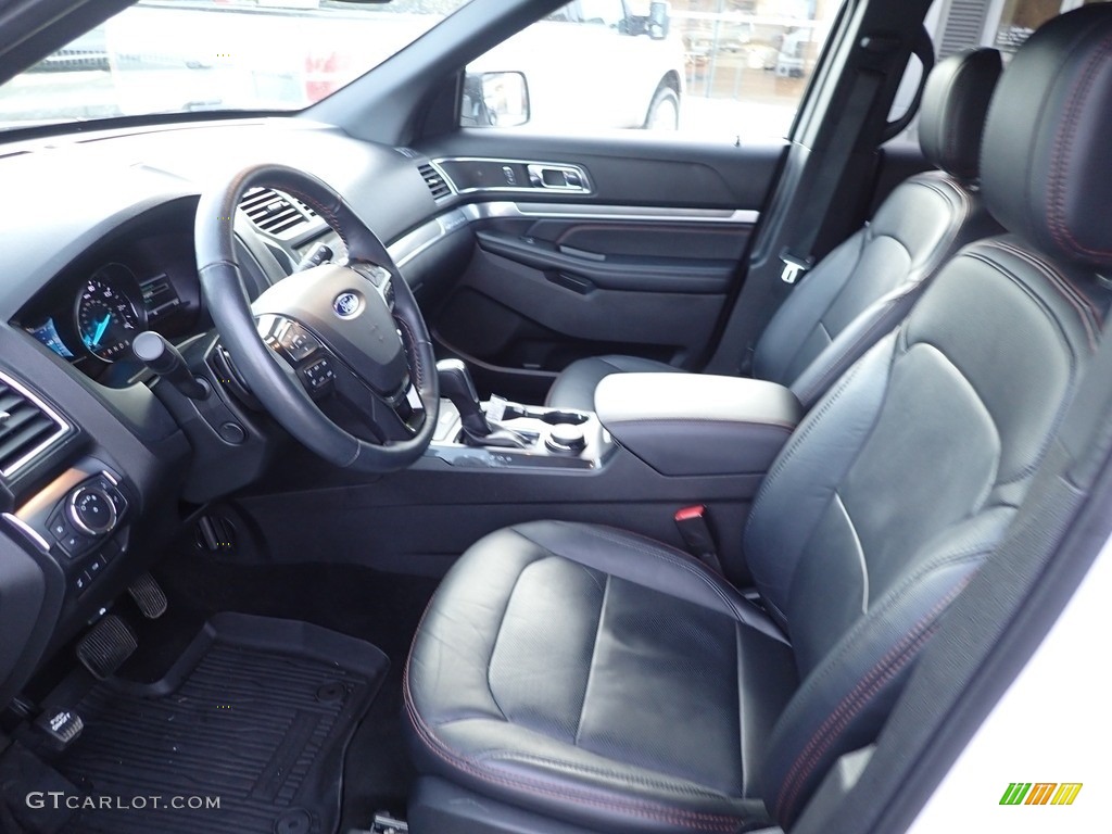 2019 Explorer Sport 4WD - White Platinum / Medium Black photo #13