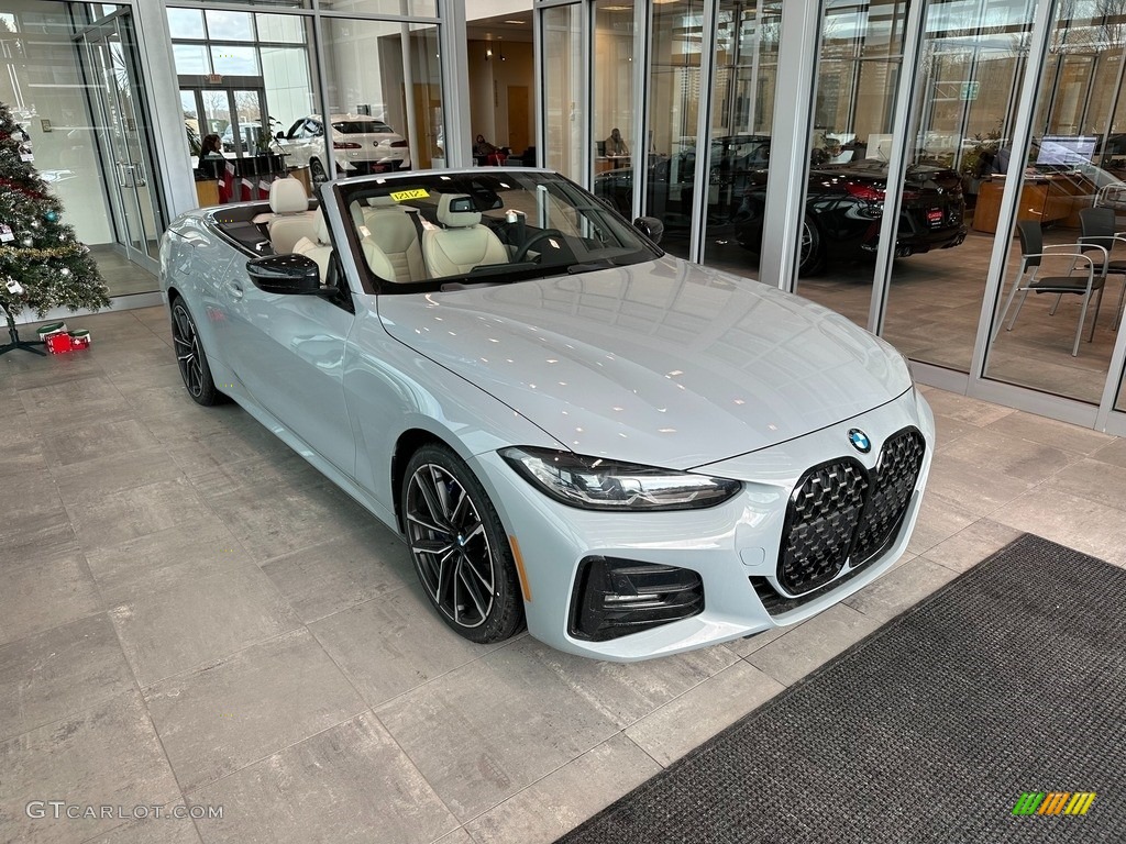 Brooklyn Gray Metallic 2023 BMW 4 Series 430i xDrive Convertible Exterior Photo #145397434