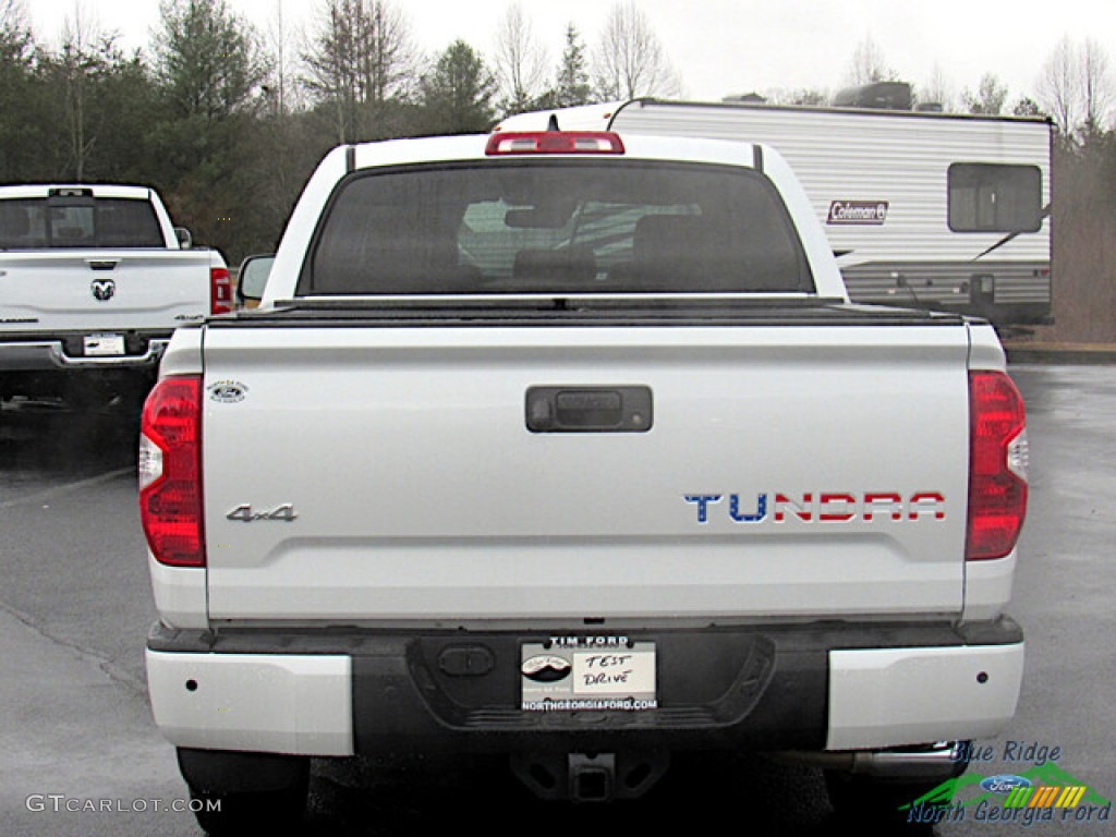 2021 Tundra 1794 CrewMax 4x4 - Super White / 1794 Edition Brown/Black photo #4