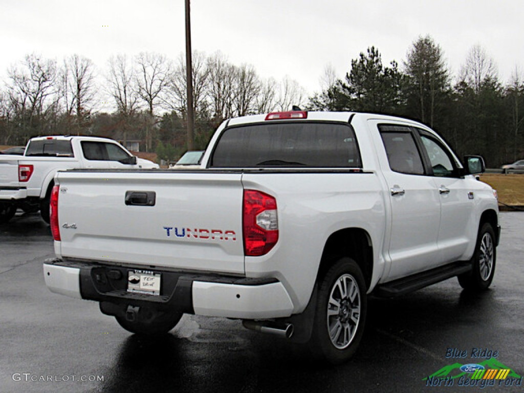 2021 Tundra 1794 CrewMax 4x4 - Super White / 1794 Edition Brown/Black photo #5