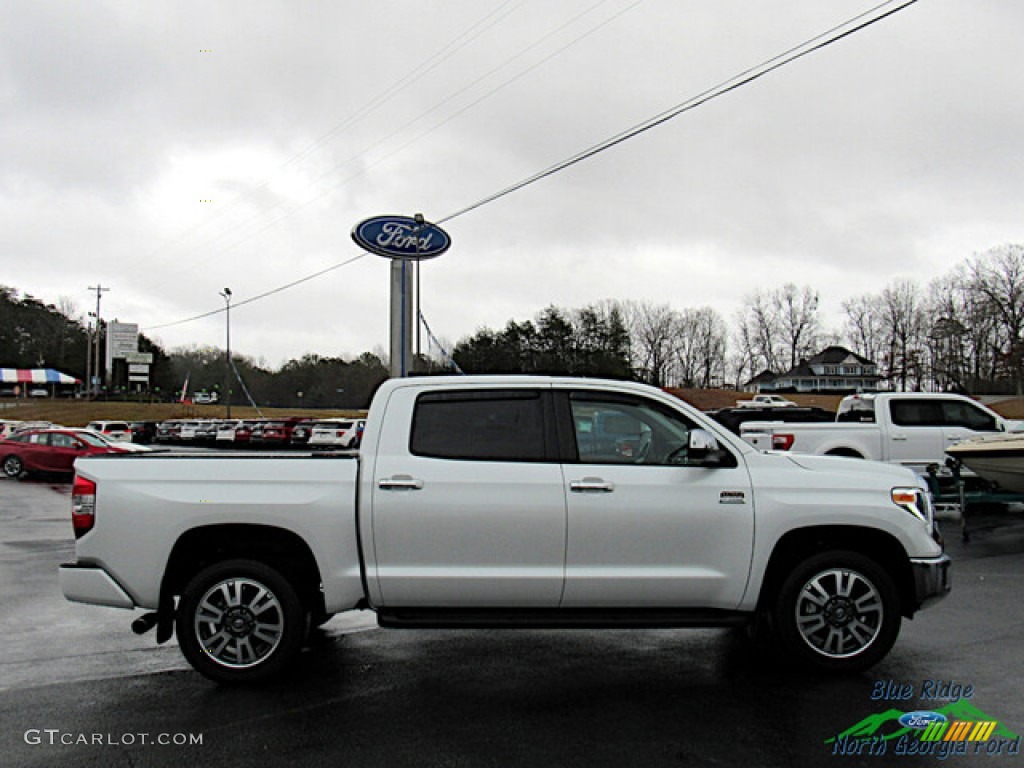 2021 Tundra 1794 CrewMax 4x4 - Super White / 1794 Edition Brown/Black photo #6