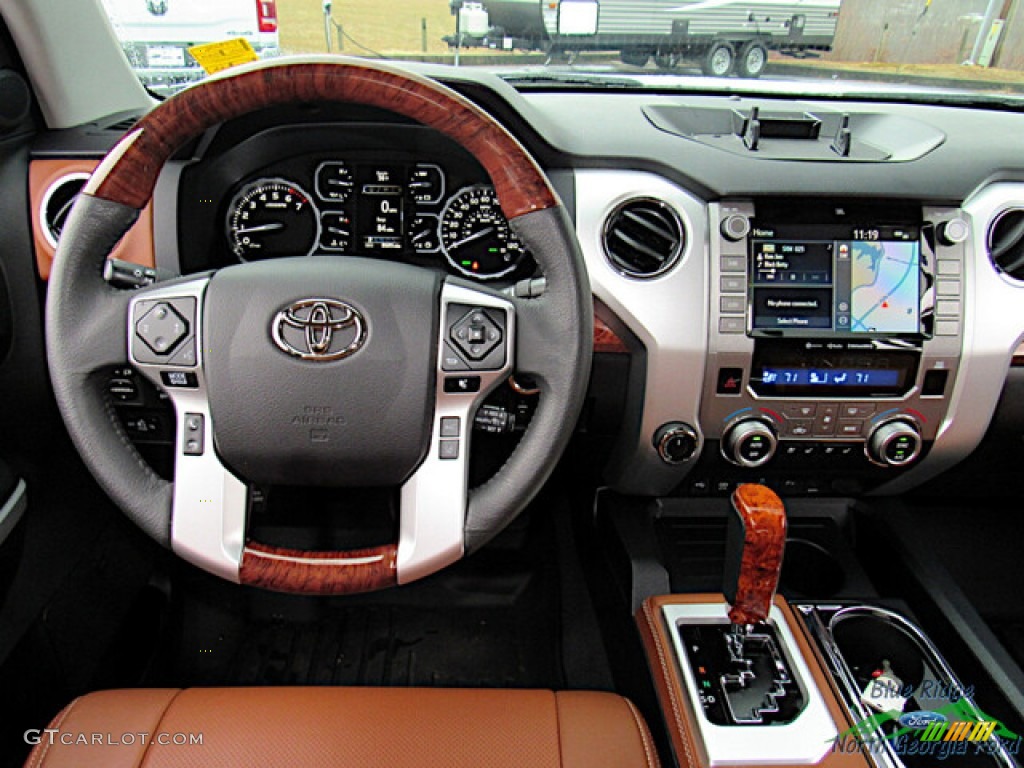 2021 Tundra 1794 CrewMax 4x4 - Super White / 1794 Edition Brown/Black photo #15