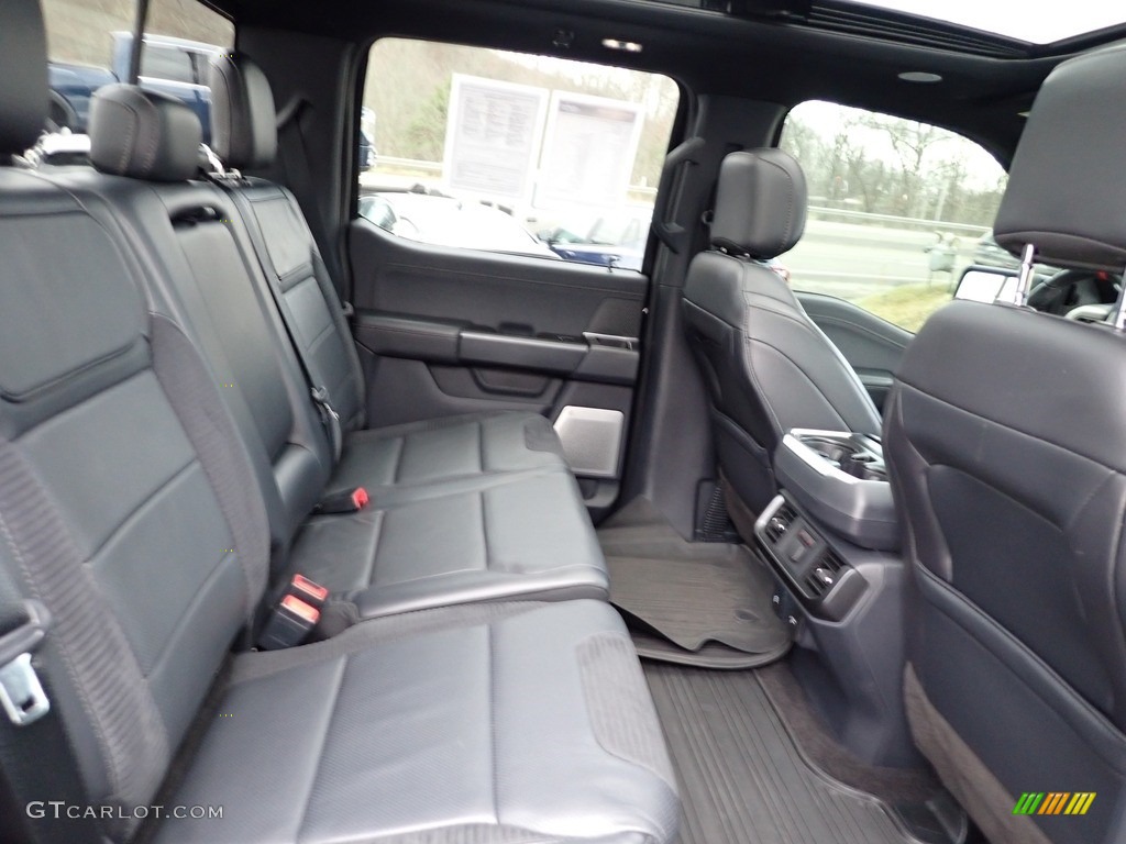 2021 Ford F150 SVT Raptor SuperCrew 4x4 Rear Seat Photo #145398241