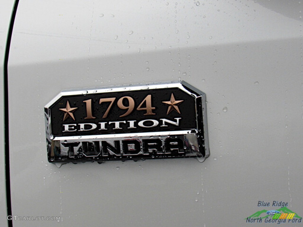 2021 Tundra 1794 CrewMax 4x4 - Super White / 1794 Edition Brown/Black photo #32