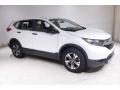 White Diamond Pearl 2017 Honda CR-V LX AWD