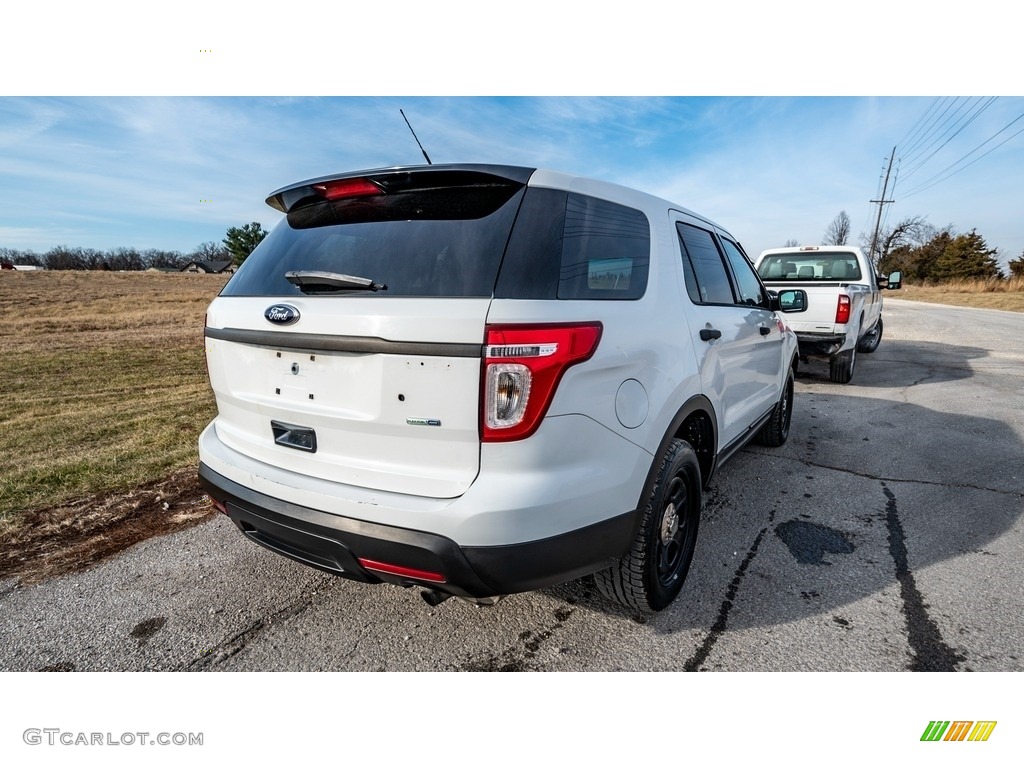 Oxford White 2013 Ford Explorer Police Interceptor AWD Exterior Photo #145399696