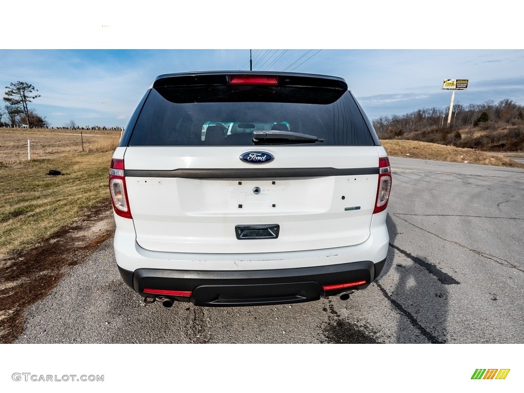 Oxford White 2013 Ford Explorer Police Interceptor AWD Exterior Photo #145399714