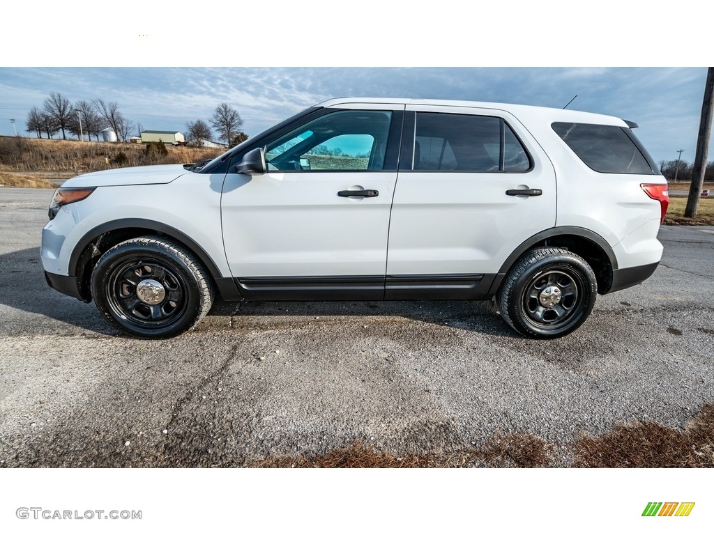 Oxford White 2013 Ford Explorer Police Interceptor AWD Exterior Photo #145399747