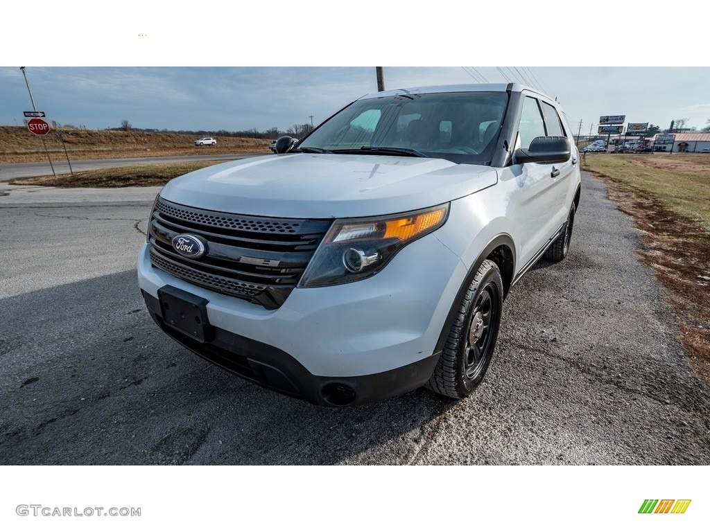 Oxford White 2013 Ford Explorer Police Interceptor AWD Exterior Photo #145399777