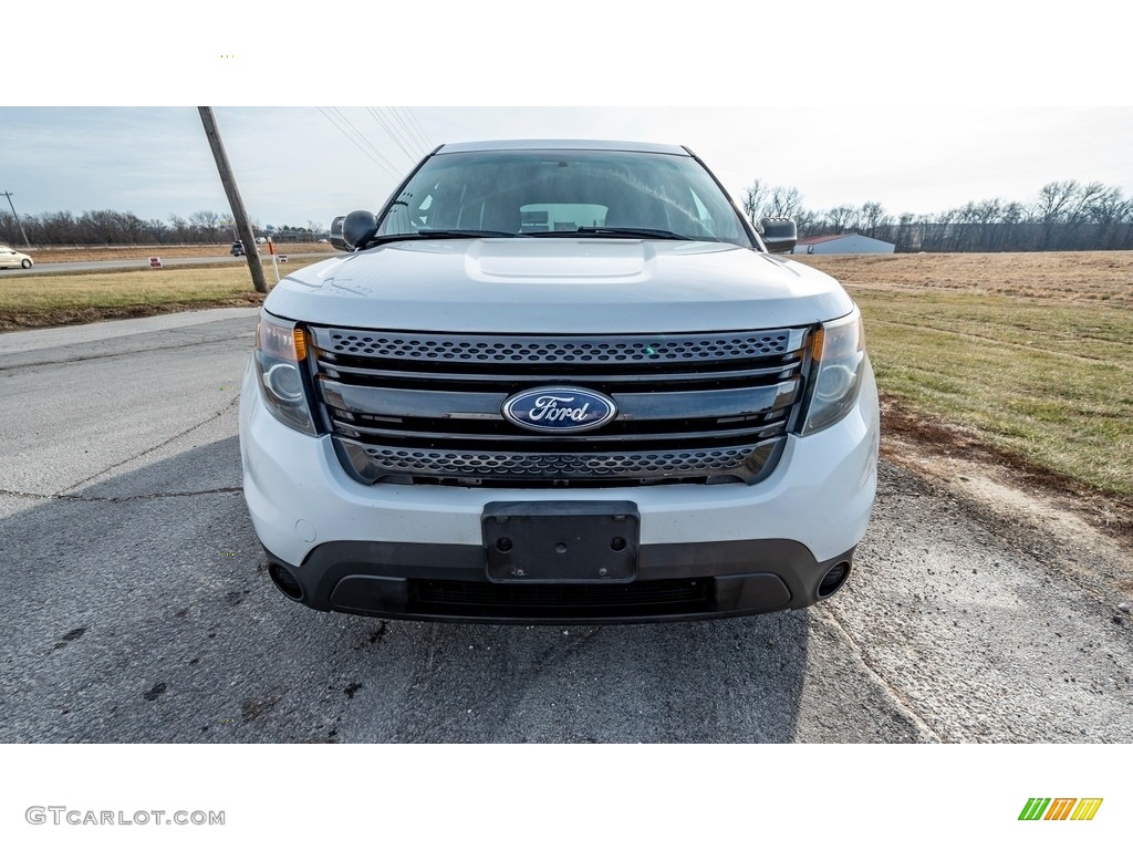 Oxford White 2013 Ford Explorer Police Interceptor AWD Exterior Photo #145399801