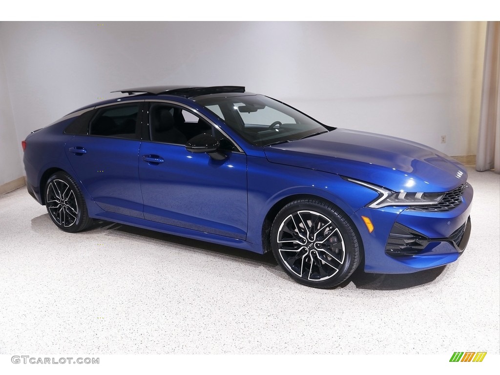 Sapphire Blue 2023 Kia K5 GT Exterior Photo #145399870