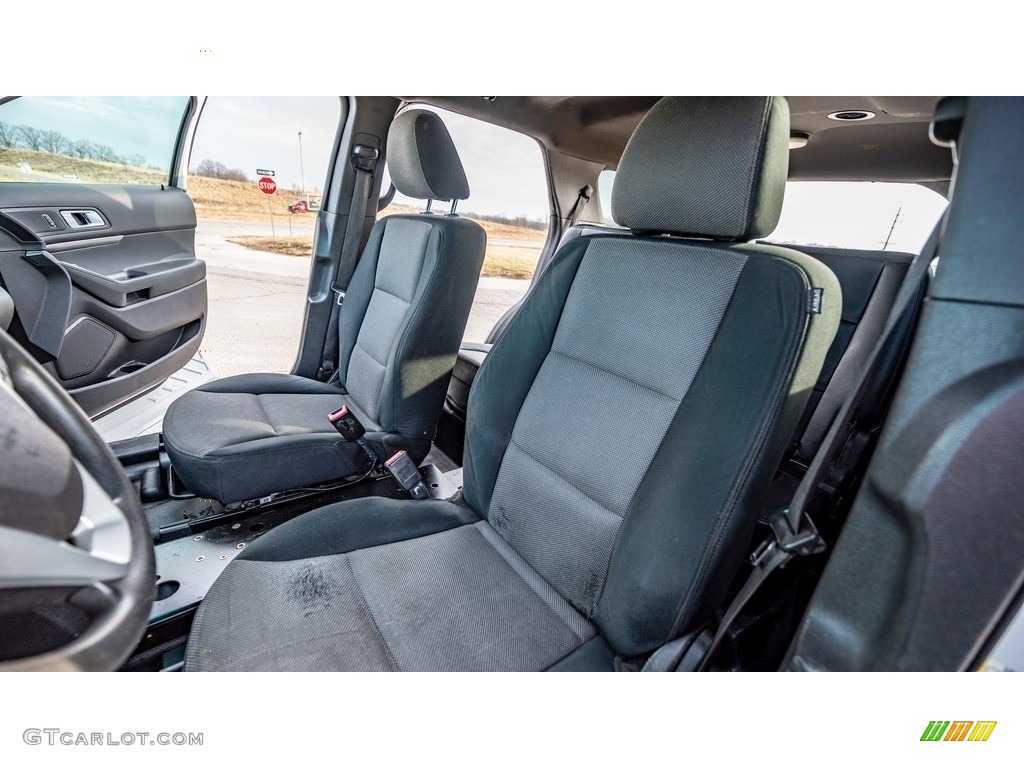 2013 Ford Explorer Police Interceptor AWD Front Seat Photo #145399909