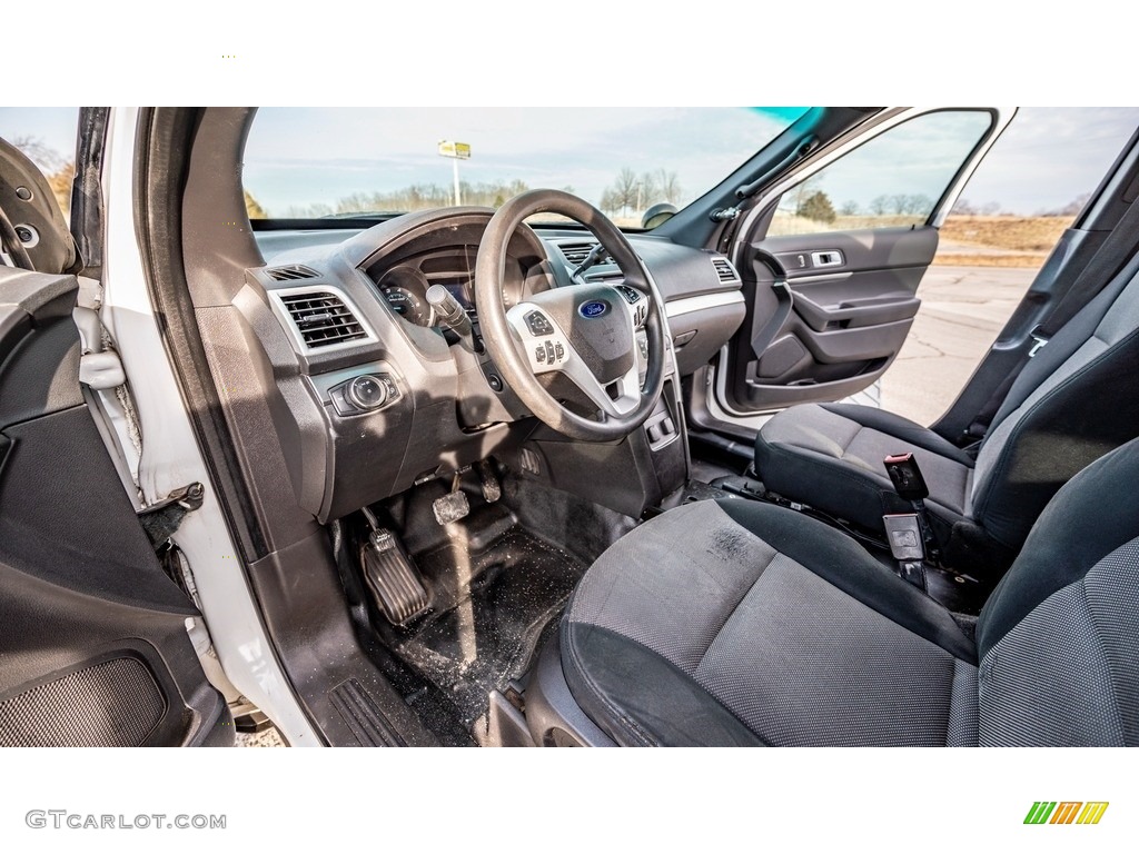 2013 Ford Explorer Police Interceptor AWD Front Seat Photo #145399948