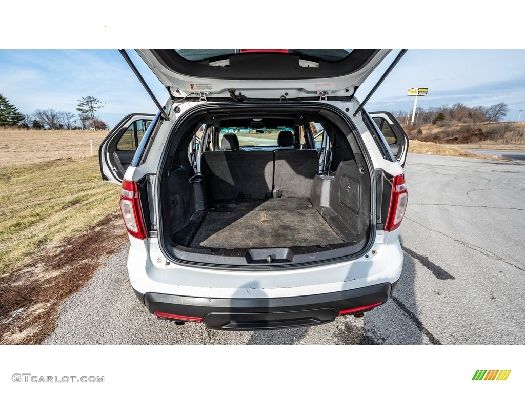 2013 Ford Explorer Police Interceptor AWD Trunk Photo #145399993