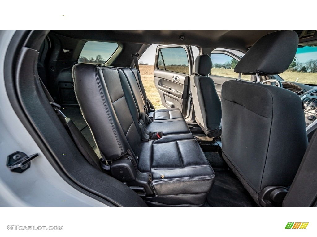 2013 Ford Explorer Police Interceptor AWD Rear Seat Photo #145400011