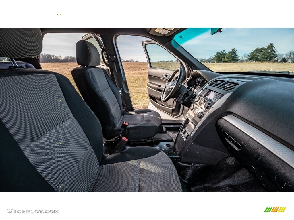 2013 Ford Explorer Police Interceptor AWD Front Seat Photo #145400053