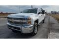 Summit White - Silverado 2500HD Work Truck Double Cab 4x4 Photo No. 8