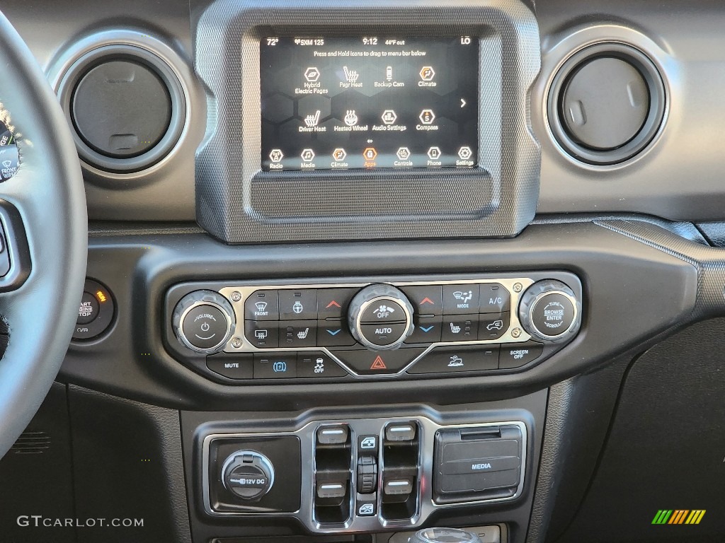 2023 Jeep Wrangler Unlimited Willys 4XE Hybrid Controls Photo #145401004
