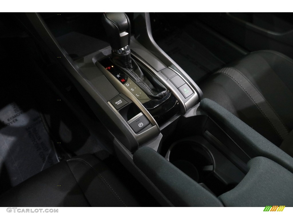 2021 Civic EX Hatchback - Crystal Black Pearl / Black photo #14