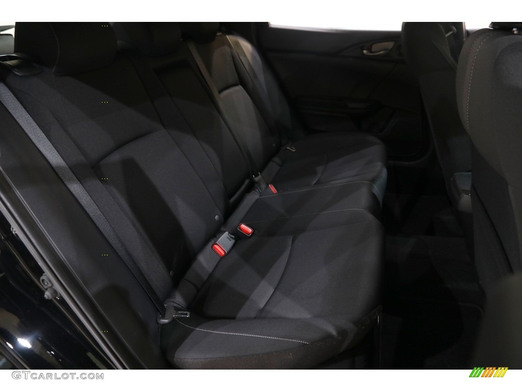 2021 Civic EX Hatchback - Crystal Black Pearl / Black photo #17